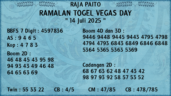 Prediksi Vegas Day