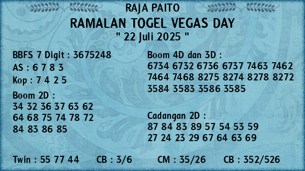 Prediksi Vegas Day